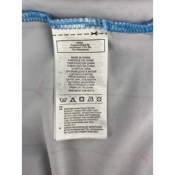 Mens adidas Golf Polo Shirt Short Sleeve Collared sz L Blue - Picture 9 of 11